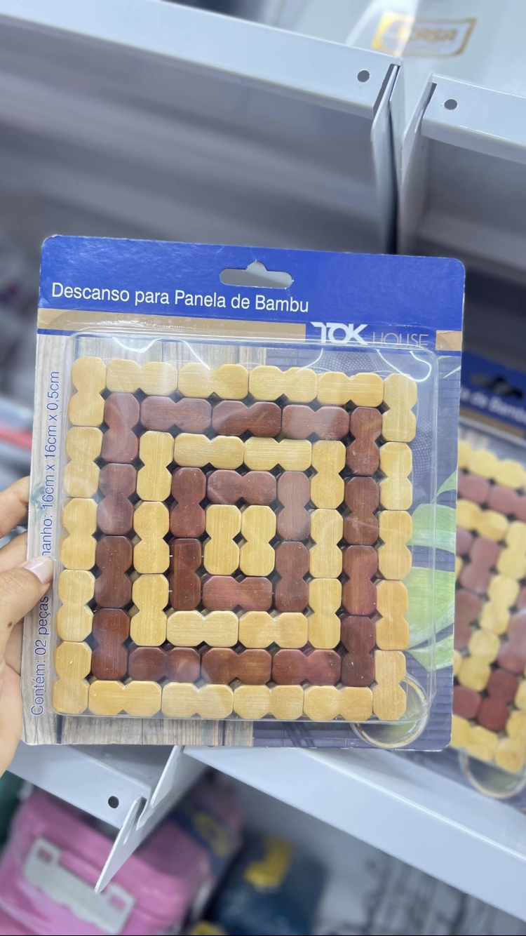 DESCANSO PARA PANELA DE BAMBU