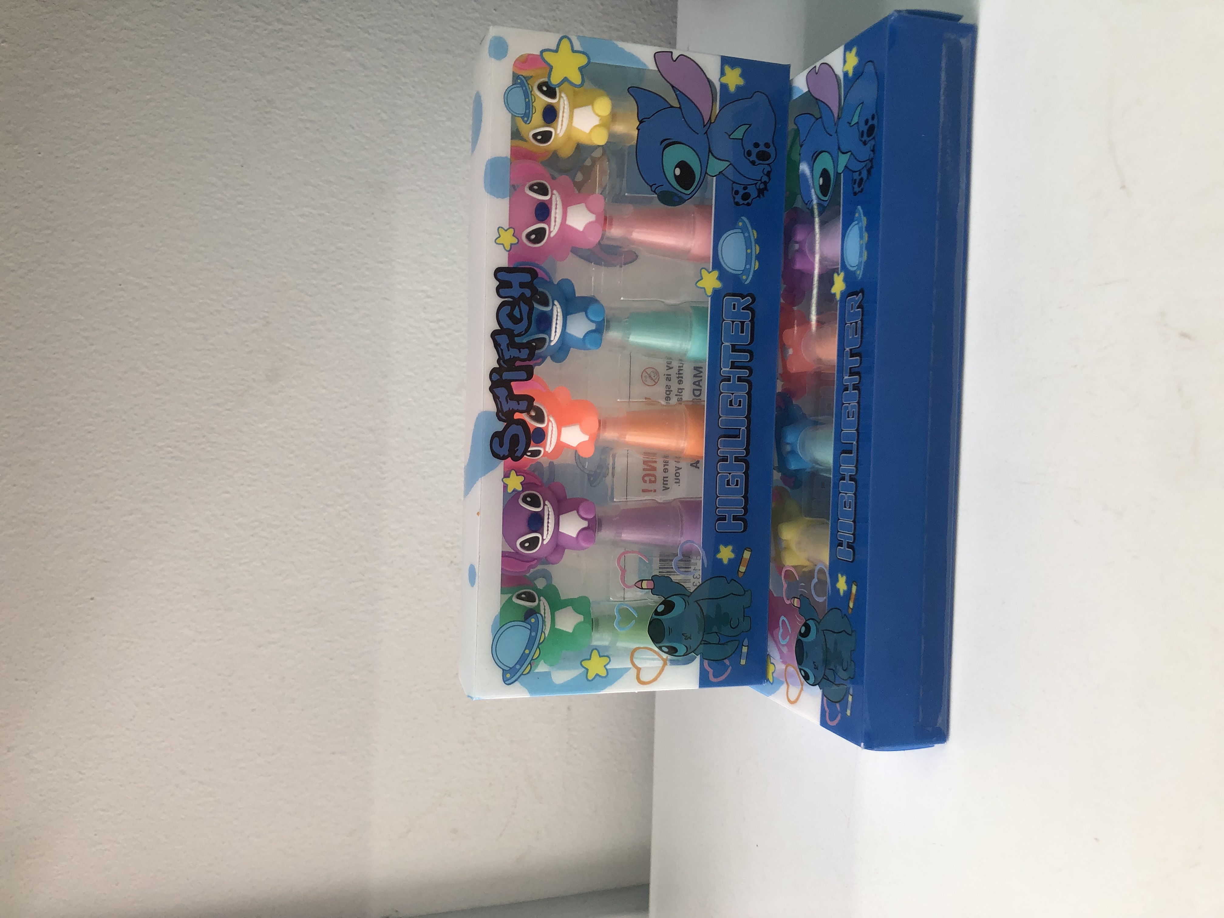 MARCA TEXTO COLORIDO STITCH